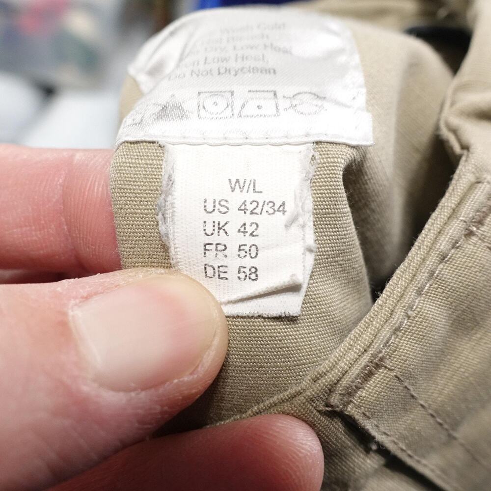 BLACKHAWK! Warrior Wear Pants Mens 42x34‎ Khaki Tactical Cargo Multi Pocket - Picture 8 of 9